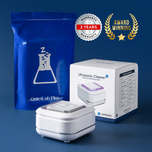 Getquietlab® Automatic Ultrasonic UV Cleaner