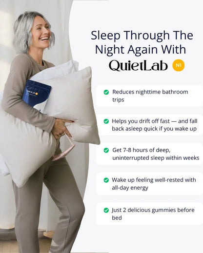 Getquietlab N1® Nighttime Bladder Control Gummies